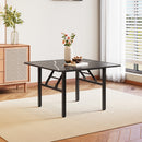 Livingandhome Contemporary Square Folding Coffee Table