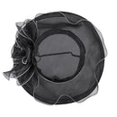 Floral Organza Wide-brim Sun Hat