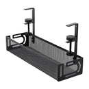Livingandhome Desk Mounted Cable Storage Organizer