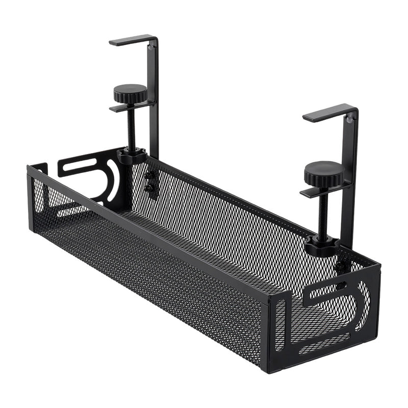 Livingandhome Desk Mounted Cable Storage Organizer