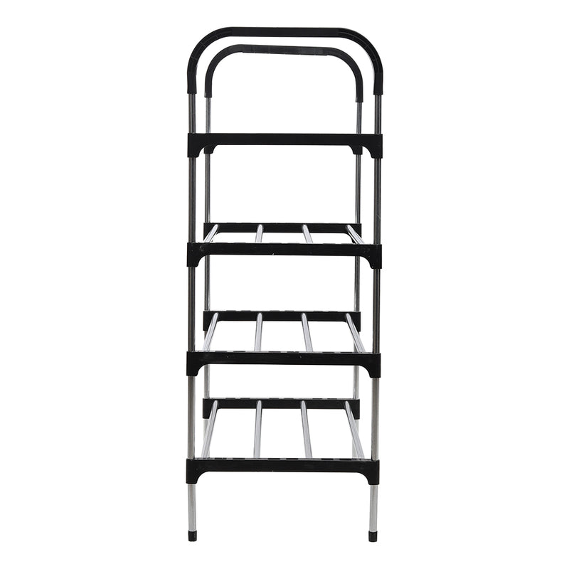 Livingandhome 4-Tier Stackable Shoe Rack Organizer