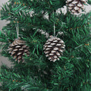 Lifeideas 30-Piece Pine Cone Christmas Tree Hanging Ornament Set