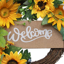 Lifeideas Hanging Silk Sunflower Decoration