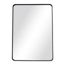 Livingandhome Rectangular Metal Framed Wall Mirror Decorative