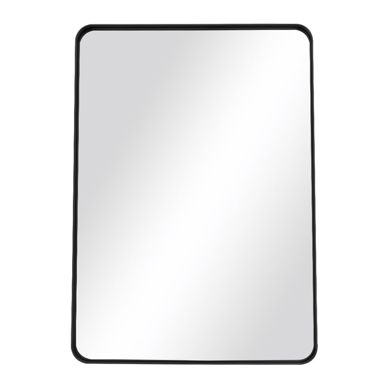 Livingandhome Rectangular Metal Framed Wall Mirror Decorative