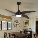 Cottonfy UK Ceiling Fan with Lights 4-Blade Remote Control