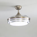 Cottonfy UK Modern 3-Blade Fan Light with Retractable Blades