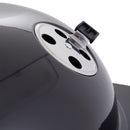 Breeins Outdoor Round Charcoal Grill with Side Table