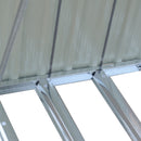 Breeins Garden Outdoor Metal Firewood Log Storage Shed