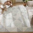 HOMCOM Non-Slip Large Rug for Living Room