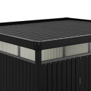 Breeins Outdoor Metal Garden Storage Shed