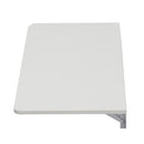 Space-saving Floating Wall-Mounted Rectangular Fold-Down Table