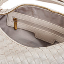 Modishion Elegant Woven Faux-Leather Shoulder Bag