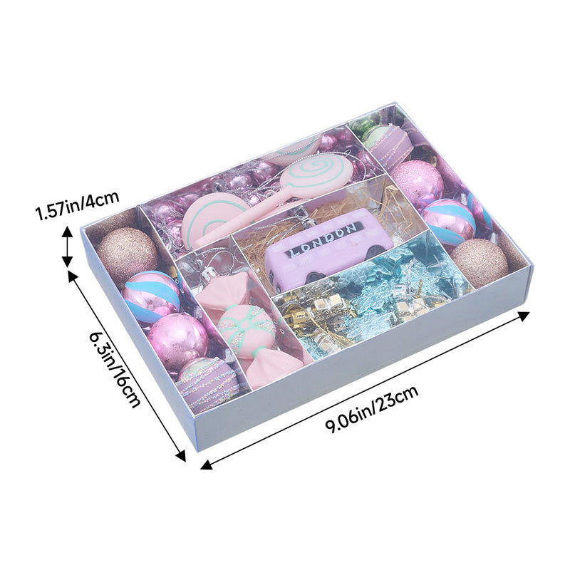 Lifeideas 34-Piece Christmas Ornaments for Tree Decoration