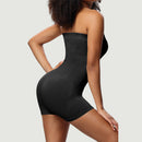 Bandeau Tummy Control Seamless Boyshorts Shapewear Bodysuit Top