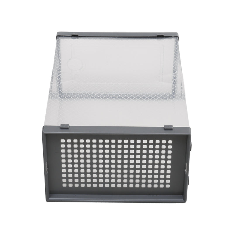 Cottonfy UK 12x Stackable Shoe Storage Box Organiser