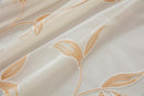 Kingleaf Embroidered Tulle Voile Ring Top Curtains