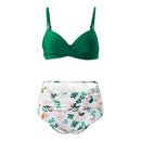 High-waisted Two-Piece Swimsuit Set
