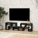 HOMCOM TV Unit for TVs up to 75 Inches, Free Combination TV Stand
