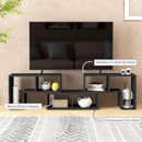 HOMCOM TV Unit for TVs up to 75 Inches, Free Combination TV Stand