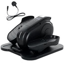 SPORTNOW Under Desk Elliptical Machine Pedal Exerciser w/ 10 Speeds