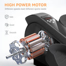 SPORTNOW Under Desk Elliptical Machine Pedal Exerciser w/ 10 Speeds