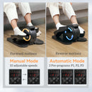 SPORTNOW Under Desk Elliptical Machine Pedal Exerciser w/ 10 Speeds