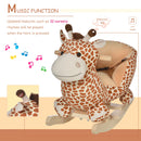 HOMCOM Children  Rocking Giraffe