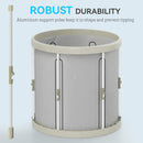 SPORTNOW Ice Bath Tub Outdoor, 210L Portable Cold Water Therapy Tub, Black