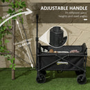 Outsunny 41L Festival Trolley, 60kg Heavy Duty Folding Trolley Cart