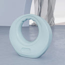 SPORTNOW 12kg Kettlebell For Weight Lifting And Strength Training - Blue/Grey/Pink/Green