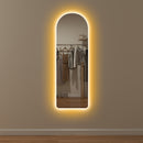 HOMCOM Full Length Wall Mirror With Lights Dimming And 3 Colour Adjustable