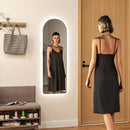 HOMCOM Full Length Wall Mirror With Lights Dimming And 3 Colour Adjustable