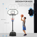 HOMCOM Basketball Hoop Stand