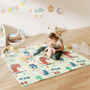 AIYAPLAY Baby Play Mat, Foldable Activity Playmat,