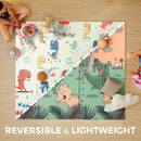 AIYAPLAY Baby Play Mat, Foldable Activity Playmat,