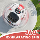 AIYAPLAY Kids Bumper Car with 360-Degree Rotation Spin, Safety Belt