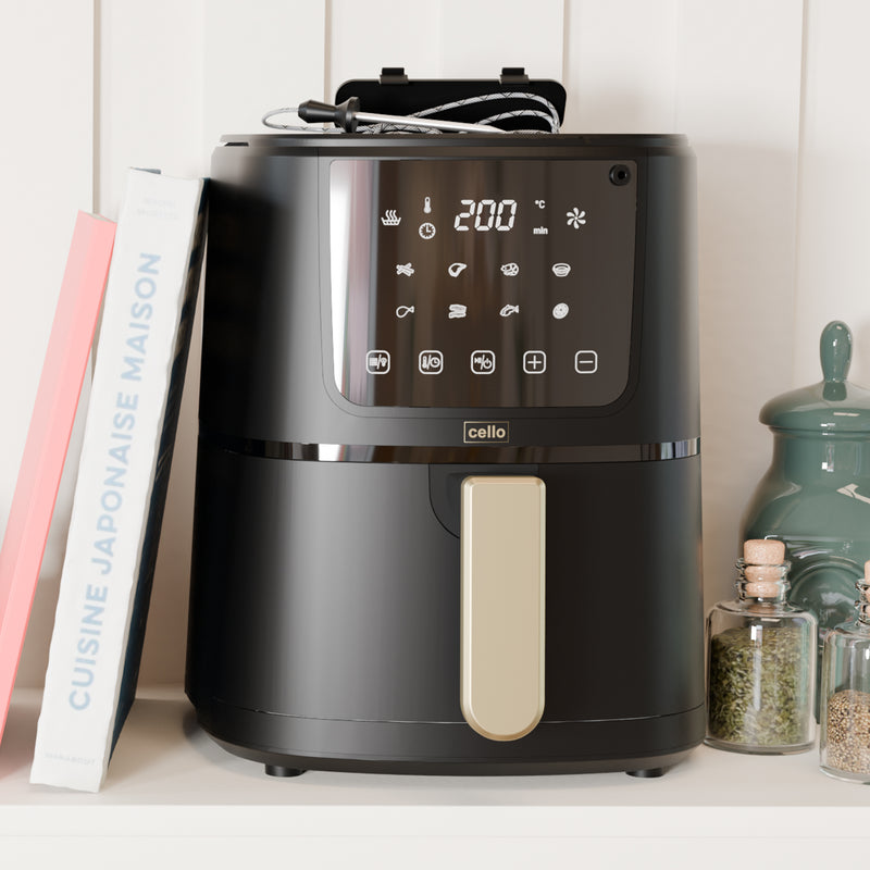 Cello 4L Digital Airfryer With Food Probe