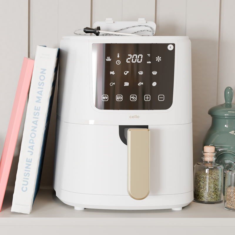 Cello 4L Digital Airfryer With Food Probe
