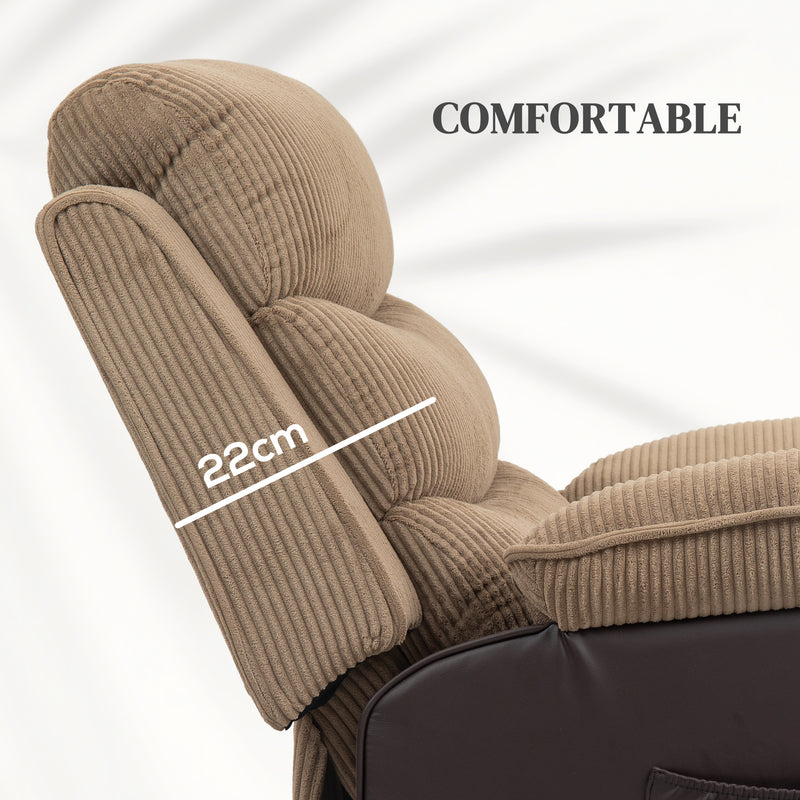 HOMCOM Power Lift Riser and Recliner Chair with Remote Control