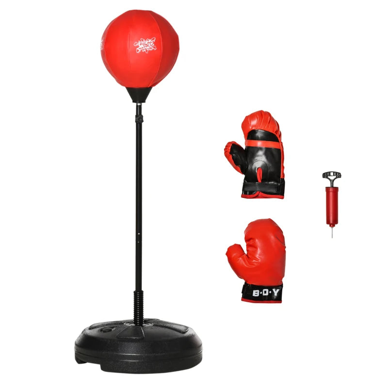 HOMCOM Boxing Punchbag Set