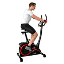 TopSports Exercise Bike Ergometer AL 2 Black Edition
