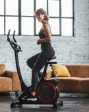 TopSports Exercise Bike Ergometer AL 2 Black Edition