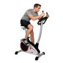 TopSports Exercise Bike Ergometer AL 2 Silver