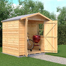 Alderney 7 X 5 Shiplap Apex Shed