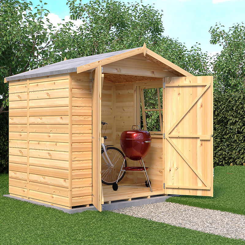 Alderney 7 X 5 Shiplap Apex Shed