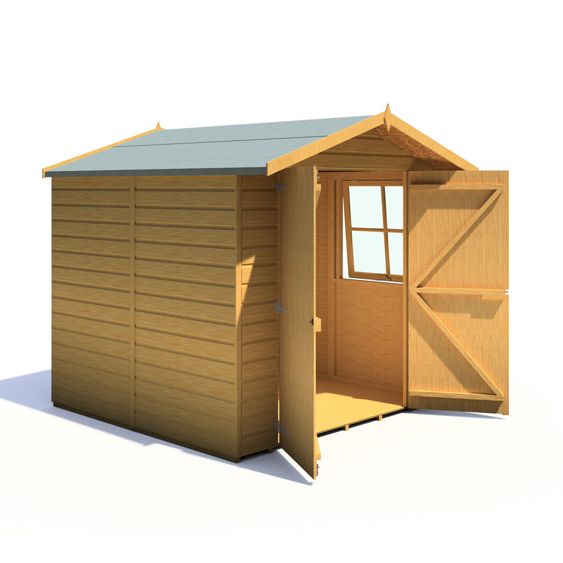 Alderney 7 X 7 Shiplap Apex Shed