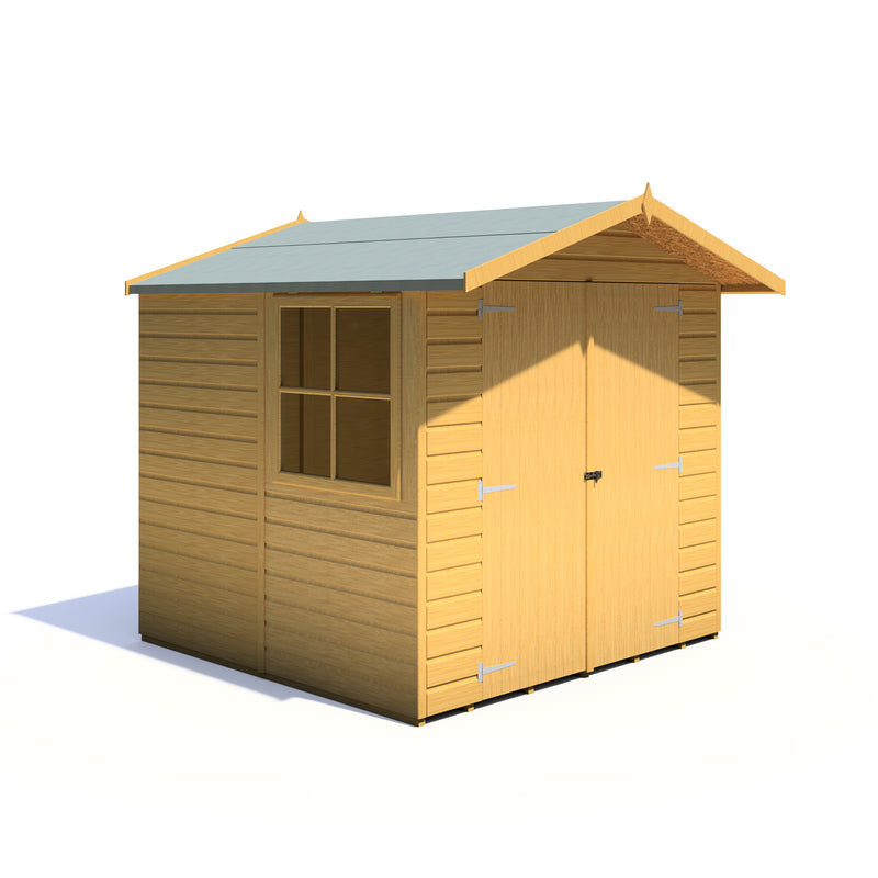Alderney 7 X 7 Shiplap Apex Shed