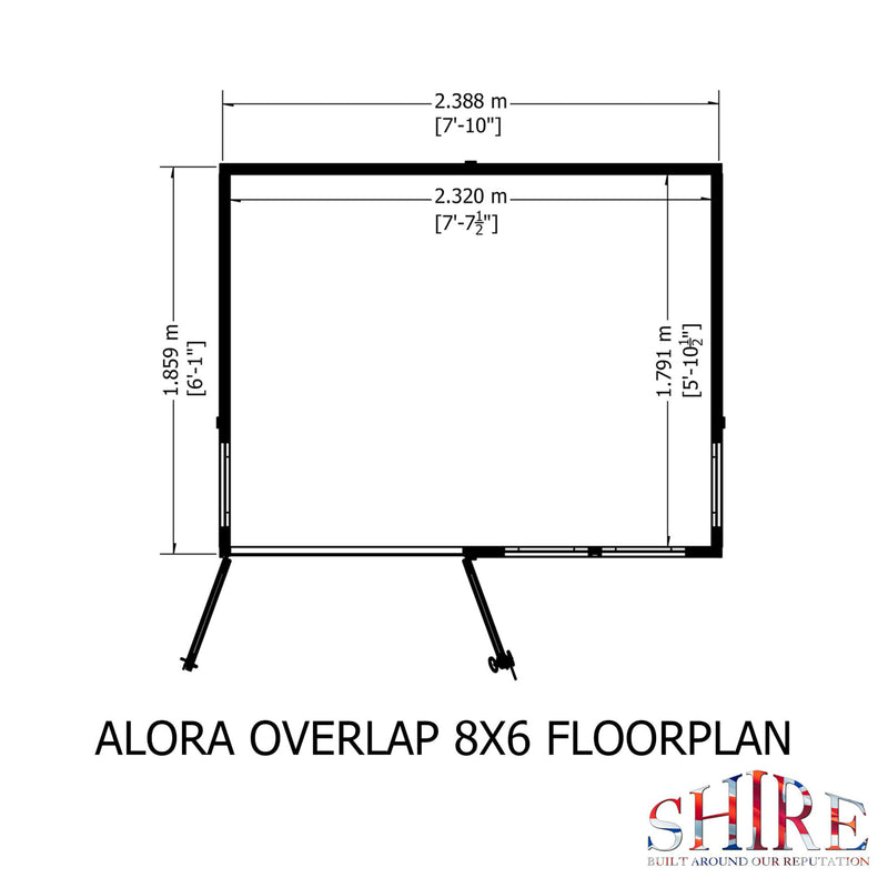 Alora Overlap Pent Sumerhouse