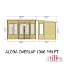 Alora Overlap Pent Sumerhouse